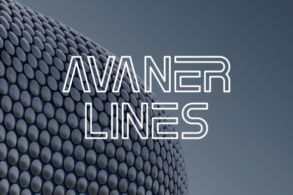 Avaner Lines: A Font for Editorial Elegance