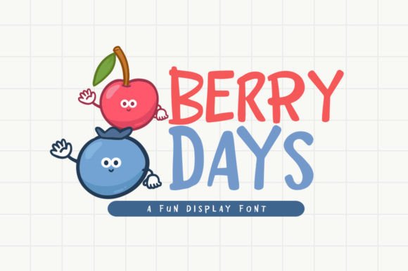 Berry Days Display Font: Playful Visuals That Convert