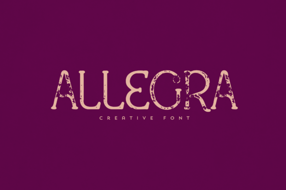 Discovering Allegra: An Elegant Typeface for Authentic Branding