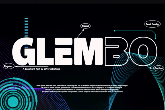 Glembo: A Display Font That Commands Attention