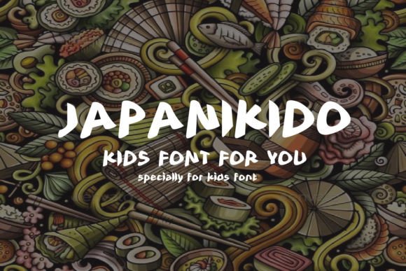 Japanikido: A Whimsical Display Font for Editorial Design