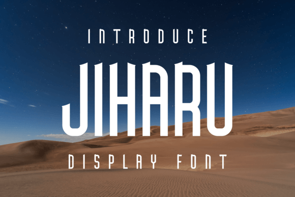 Jiharu: A Display Font Built for Your Next Campaign
