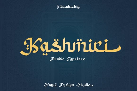 Kashmiri Display Font: Elegance for Brand Designers