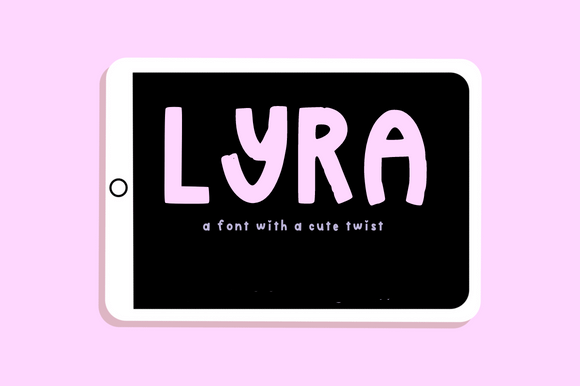 Lyra: A Playful Display Font for Digital Brands