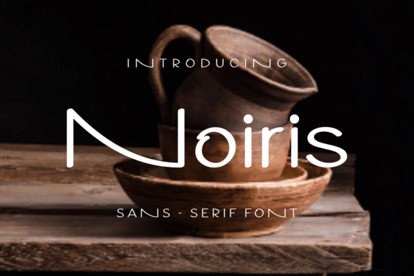 Noiris: A Display Font for Editorial Atmosphere