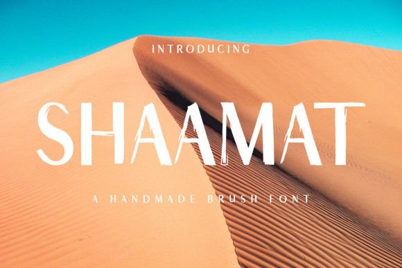 Shaamat: The Bold Display Font I Use to Make Campaigns Pop