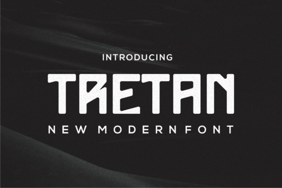 Tretan Is a Display Font That Shapes Editorial Mood