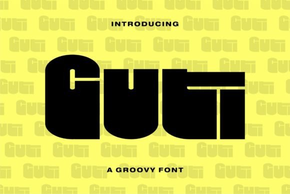 Why Guti Is the Bold Display Font Your Campaigns Need